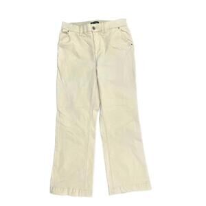 Ashley Stewart Bootcut Women's size 12 Light Wash Beige Cream Denim Jeans‎